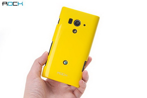 เคส ROCK SONY Xperia acro S (LT26w) Naked Color-ful series ROCK เคสแข็งสีสันสดใส สวมง่ายจับถนัดกระชับมือ ไม่ทำให้เครื่องเป็นรอย สินค้าคุณภาพเยี่ยมของแท้ 100% By Gadget Friends 12